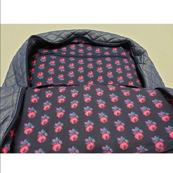 Vera Bradley Essential Large Backpack Moonlight - Picture 6 of 8